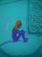 The Mire of Mistakes: Painting by MacKenzie Kelly